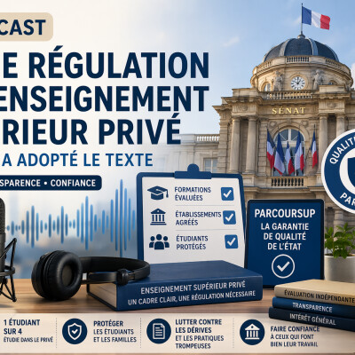 Loi de régulation de l’enseignement supérieur privé : le Sénat a adopté le texte cover