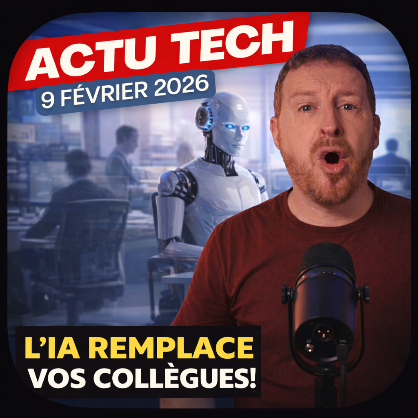 L'IA remplacera vos collègues cette année, et on n'est pas prêts ! episode artwork