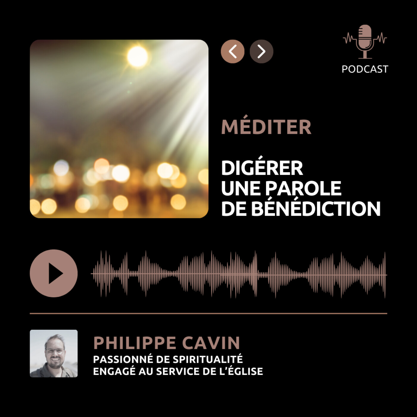 Méditer - Digérer une parole de bénédiction