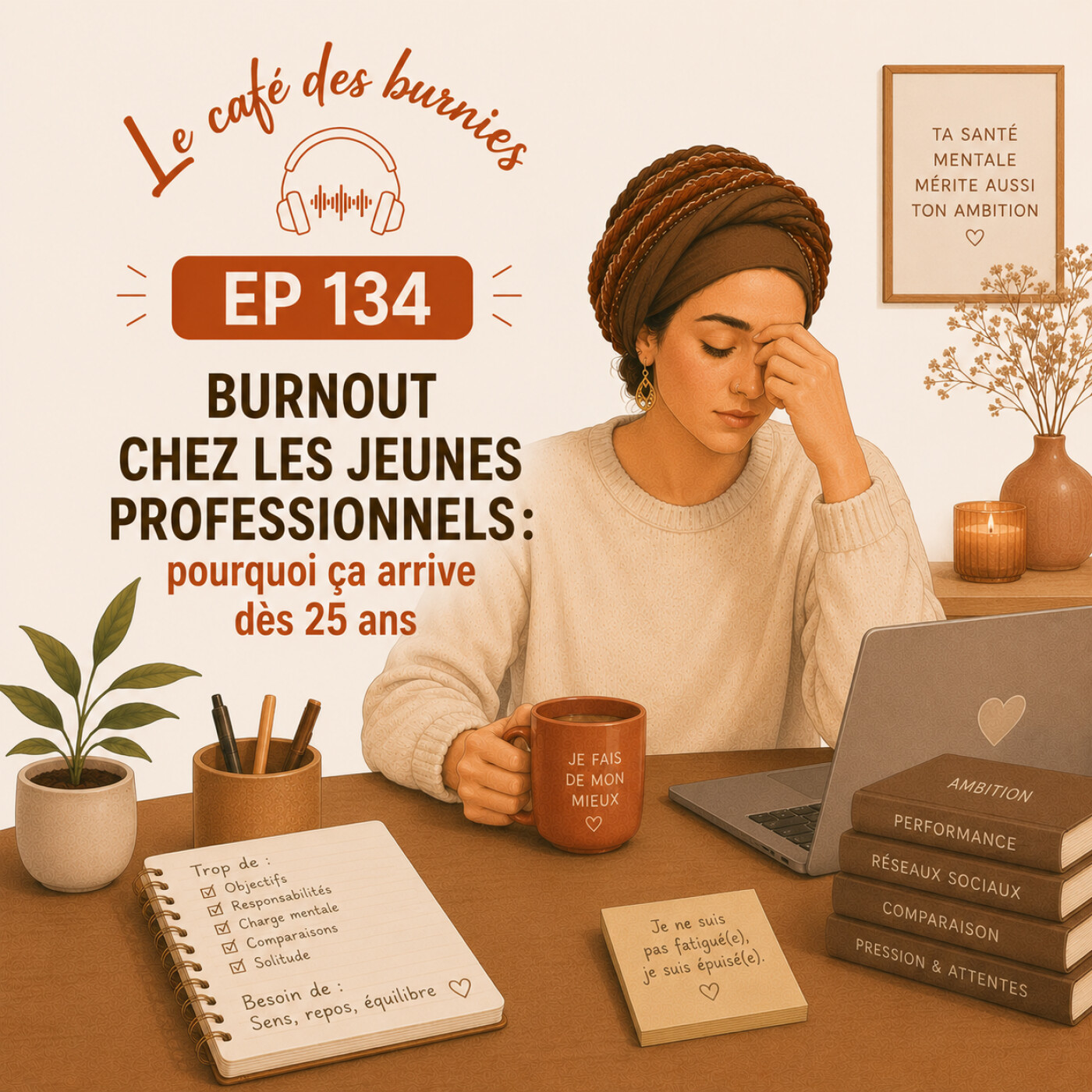 EP 134 BURNOUT CHEZ LES JEUNES PROFESSIONNELS: pourquoi ça arrive dès 25 ans