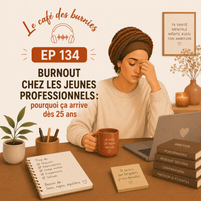 EP 134 BURNOUT CHEZ LES JEUNES PROFESSIONNELS: pourquoi ça arrive dès 25 ans cover