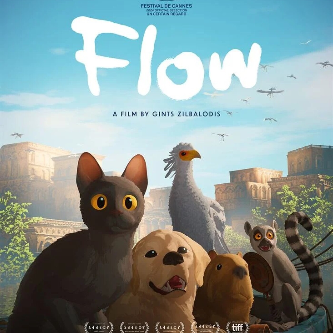 Flow, le chat qui n’avait plus peur de l’eau