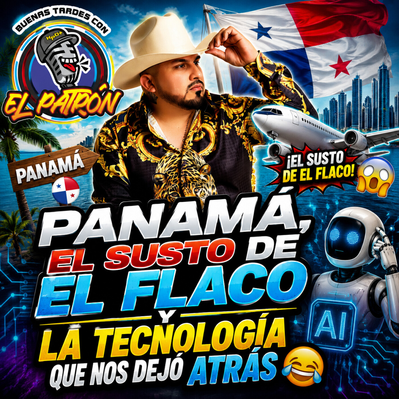 🇵🇦 Panamá, el susto de El Flaco y la tecnología que nos dejó atrás 🤖😂 episode artwork