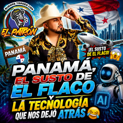 🇵🇦 Panamá, el susto de El Flaco y la tecnología que nos dejó atrás 🤖😂 cover
