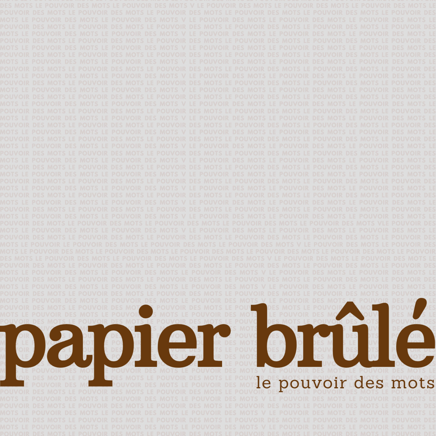 papier brûlé