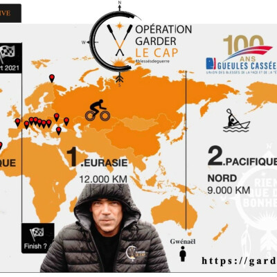 Gwenaël Breton, une gueule cassée fait son tour du monde cover