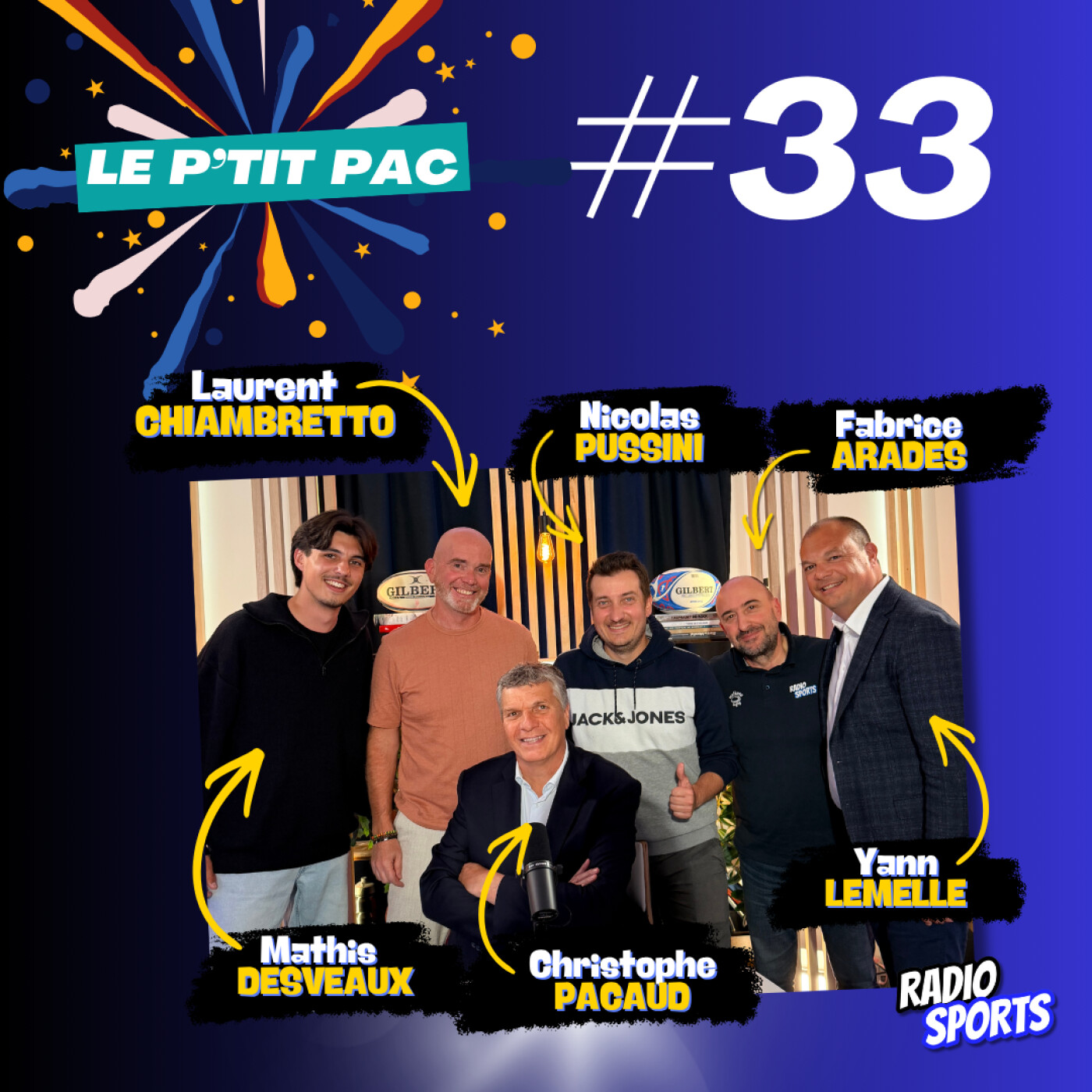 Le P’tit PaC #33 – Footgolf, tennis et coulisses du sport avec Christophe Pacaud episode artwork