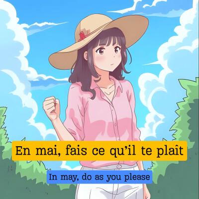 En mai, fais ce qu'il te plaît cover