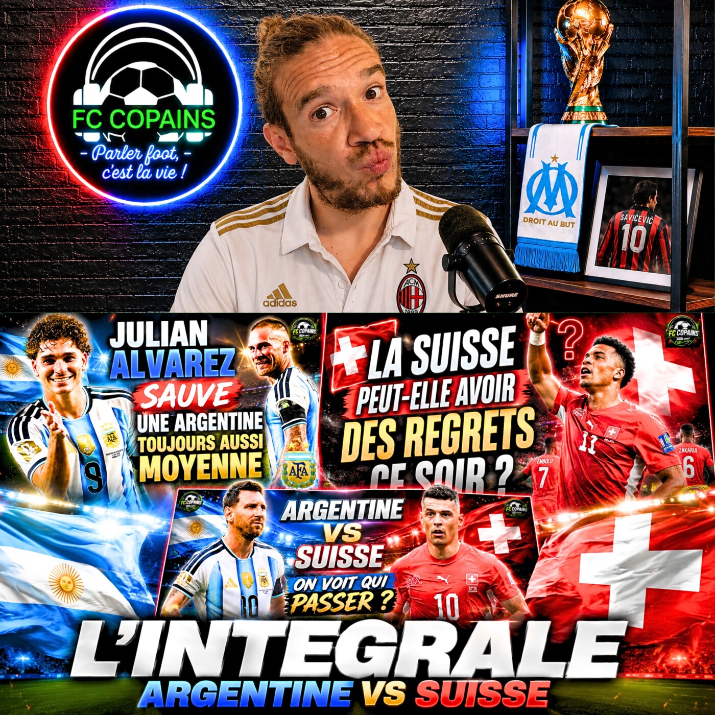 Débat Coupe du Monde 2026 - L'integrale Argentine vs Suisse