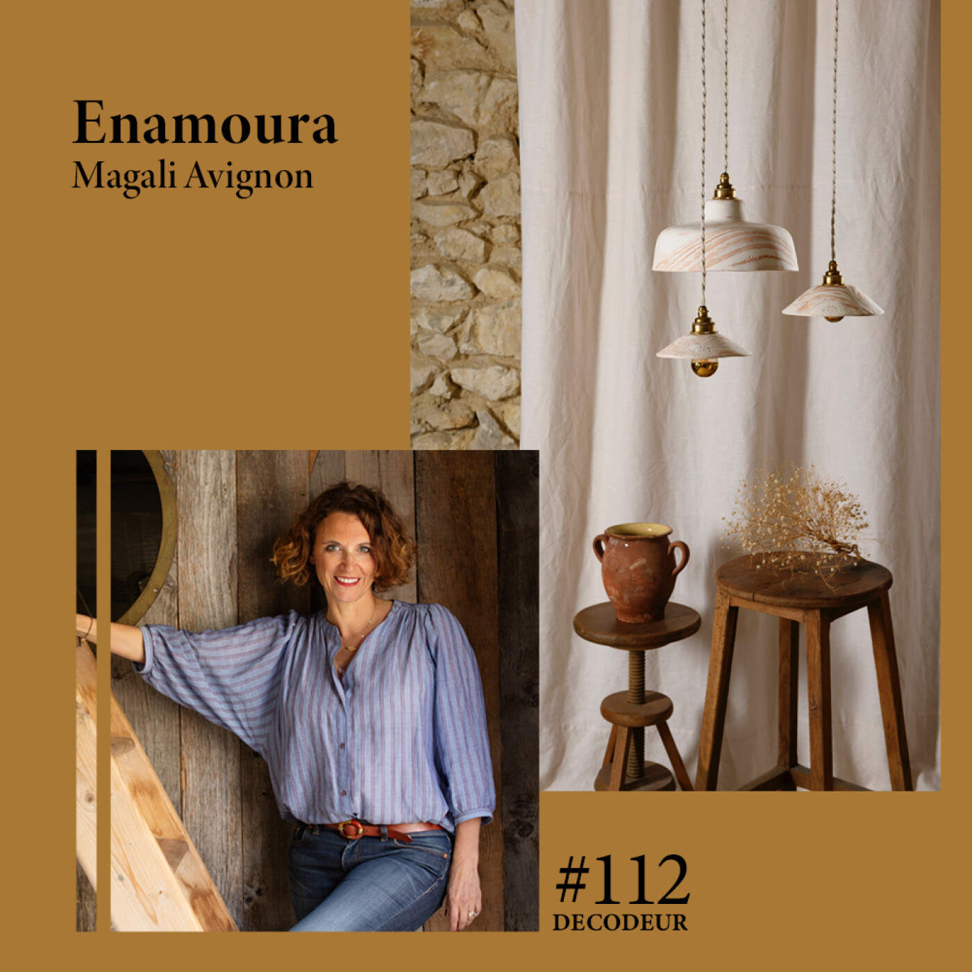 #112 Une rentrée ensoleillée avec Enamoura : des luminaires made in Provence
