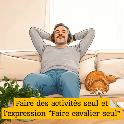 Faire des activités seul et l'expression "Faire cavalier seul" cover