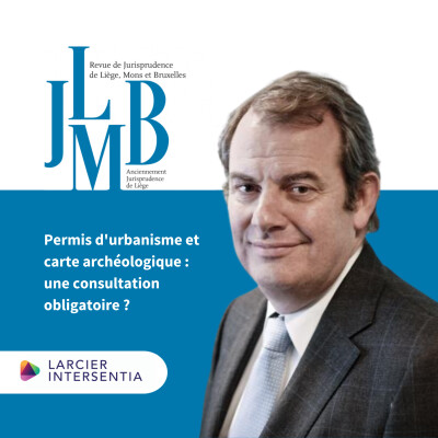 Permis d'urbanisme et carte archéologique : une consultation obligatoire ? (n°21/2023) cover