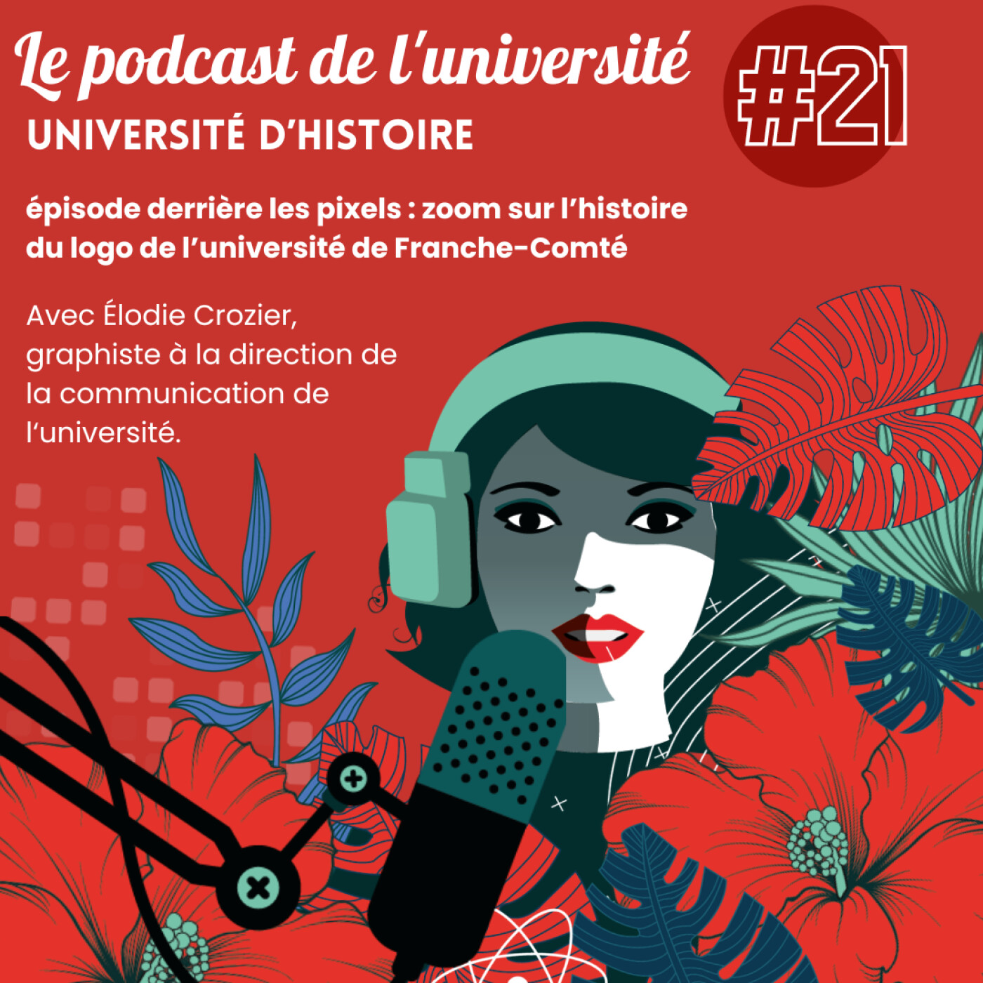 #21 Derrière les Pixels : à la Rencontre d'Elodie Crozier, graphiste à l'université ! episode artwork