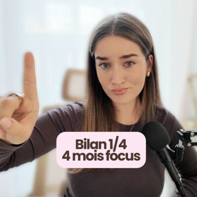 Bilan mois 1/4 focus : ce qui a marché (et ce que j'ai raté) cover
