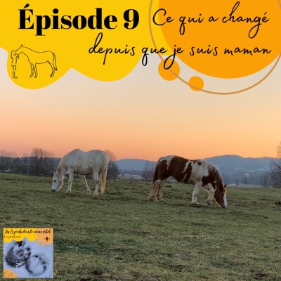 9 - Devenir maman, ce qui a changé avec mes animaux. cover