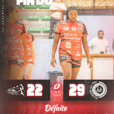 L'INFO SPORT - Sainte-Maure Troyes s'incline face au leader Octeville-sur-Mer cover