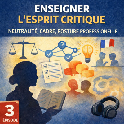 🎧 Posture, cadre et invariants cognitifs - enseigner l’esprit critique en HG-EMC sans s’effacer cover