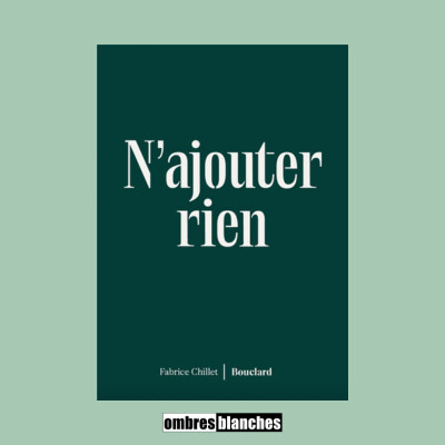 Fabrice Chillet → N'ajouter rien cover