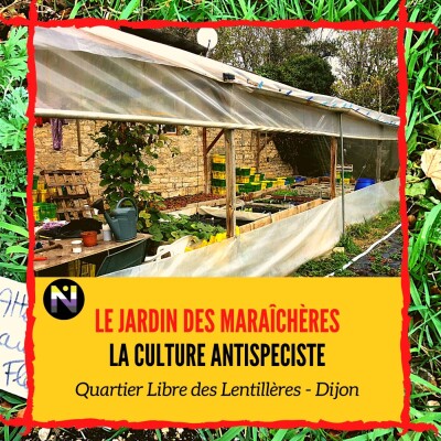 Visite du jardin des maraicheres - Festival Cause Animale - Dijon cover