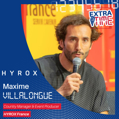 Maxime Villalongue, Head of HYROX France - De la seconde chance à la direction d'un phénomène sportif mondial cover