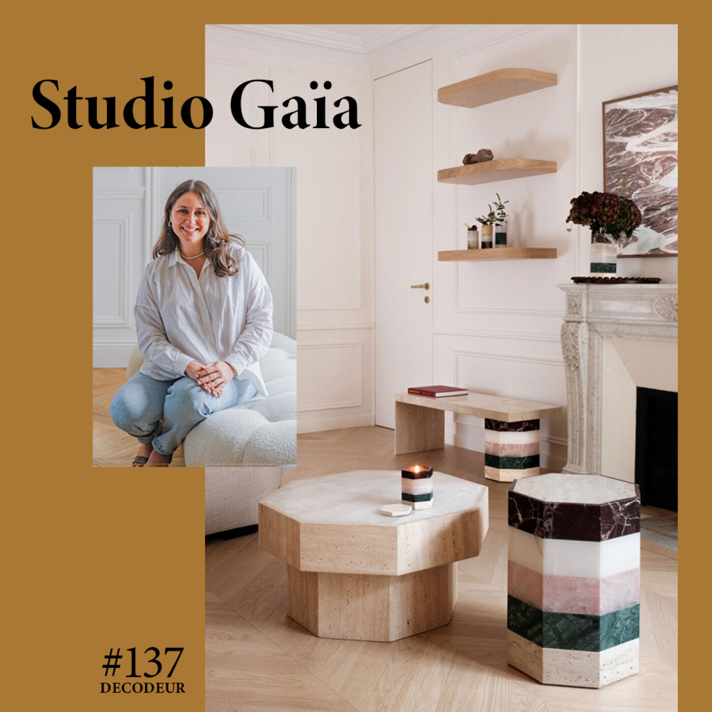 #137 Studio Gaïa, spécialiste de la marqueterie de pierres d’exception