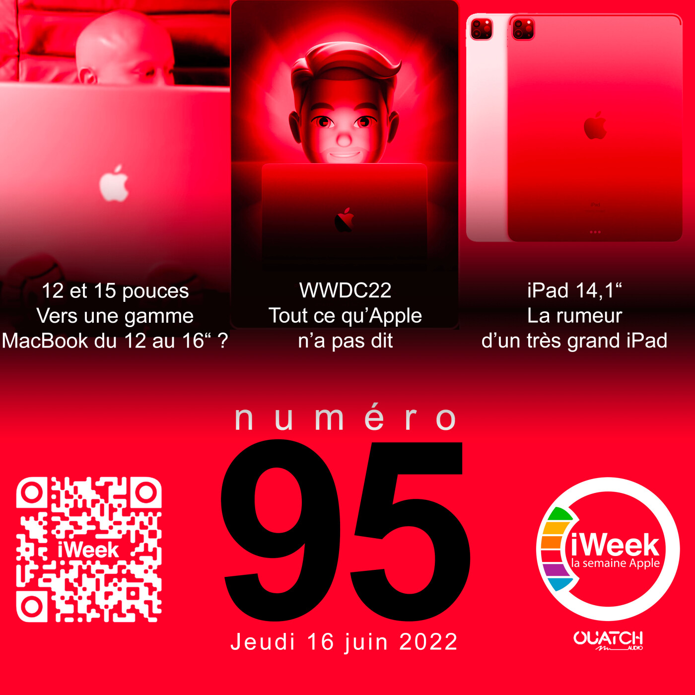 cover of episode Bientôt une gamme Mac portables 12, 13, 14, 15 et 16" ?
