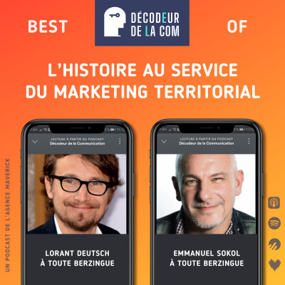 L'histoire au service du Marketing Territorial | Lorant Deutsch & Manu Sokol, A Toute Berzingue | Best of cover
