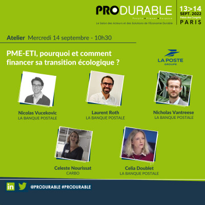 Groupe La Poste - PME-ETI, pourquoi et comment financer sa transition écologique ? cover