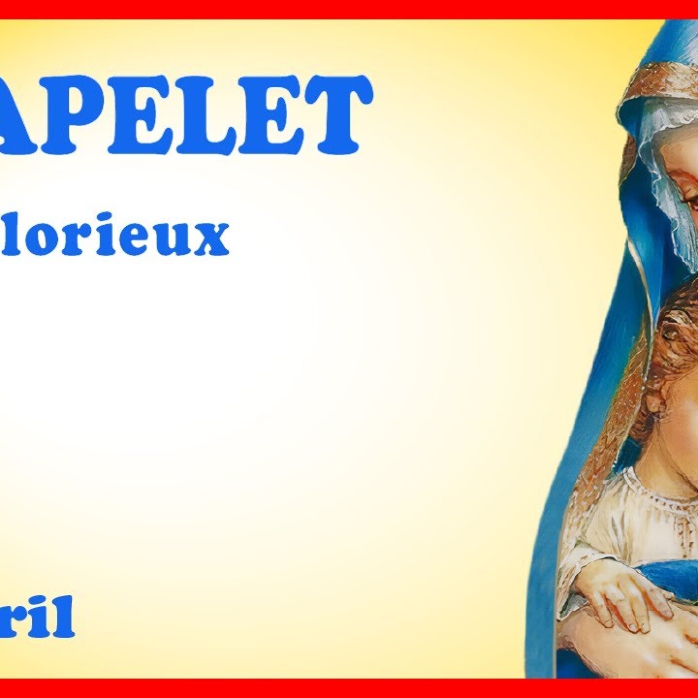 CHAPELET 🙏 Mercredi 3 Avril - Mystères Glorieux #PÂQUES episode artwork