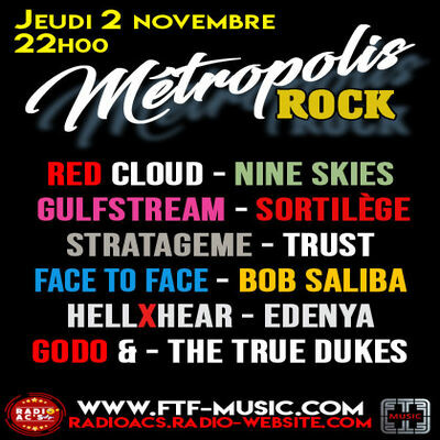 METROPOLIS ROCK du 02/11/2023 cover