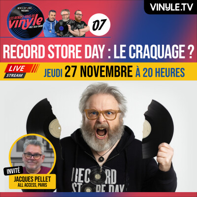 🎵☎️ Les RENDEZ-VOUS du VINYLE #07 | avec JACQUES PELLET | Record Store Day : le craquage ? cover