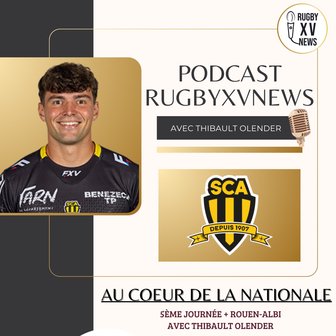 " Au coeur de la Nationale" #10 avec Thibault Olender, ouvreur d'Albi