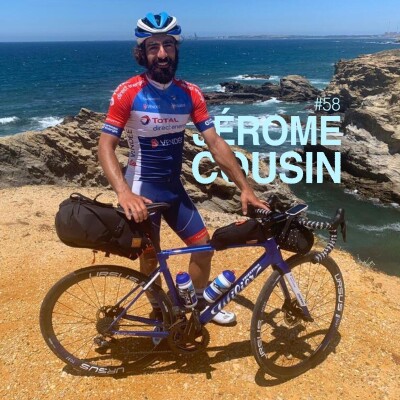 Episode 58 - Jérome Cousin - un pro en mode bikepacking au Portugal ! cover
