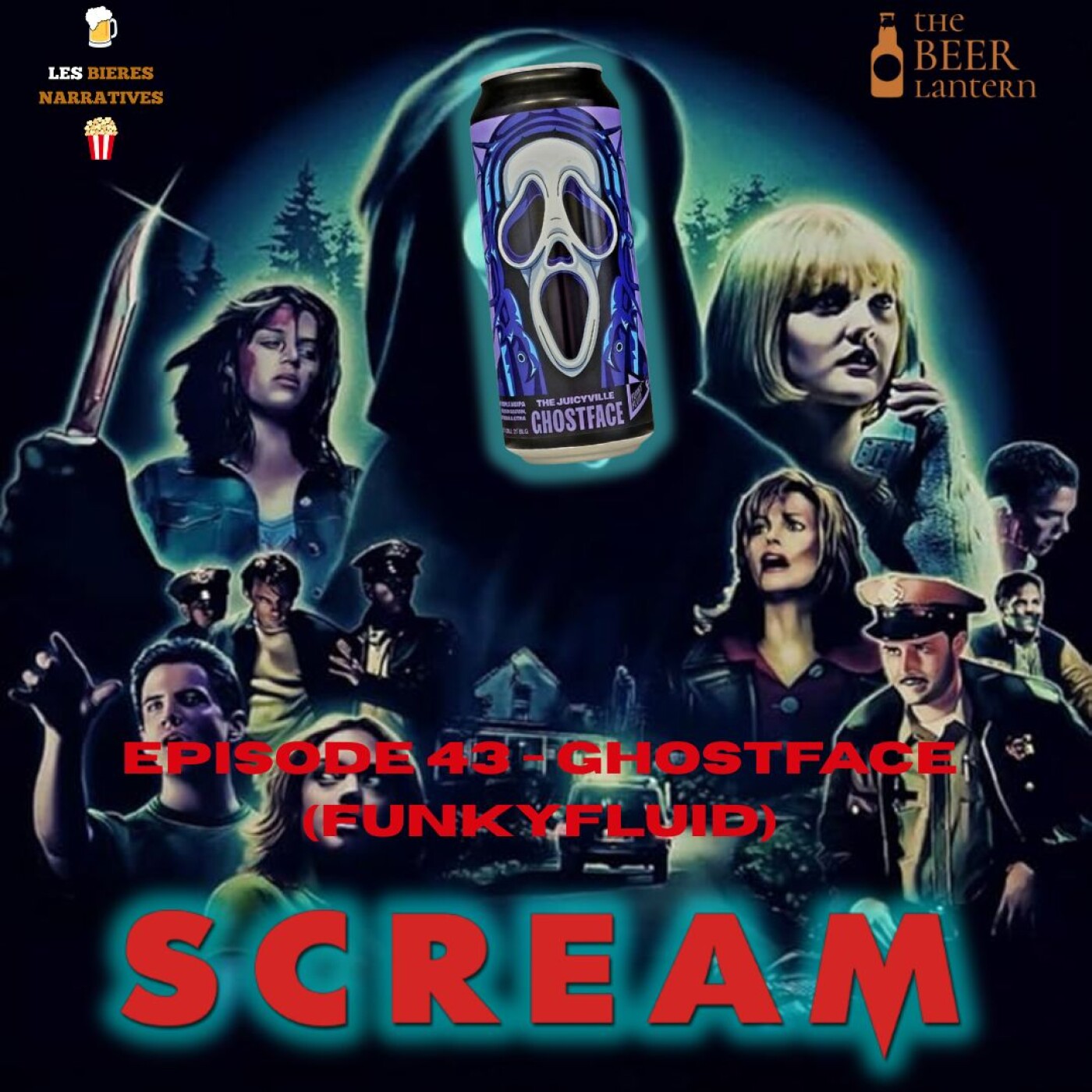 Episode 43 - Scream & Ghostface (Funky Fluid)