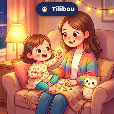 La escuela · El día en el bolsillo · cuento para el reencuentro con mamá · final del día · cuento tranquilo 3-5 años cover