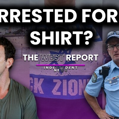 Riot Police Called Over T Shirt at Bondi Beach | The West Report cover