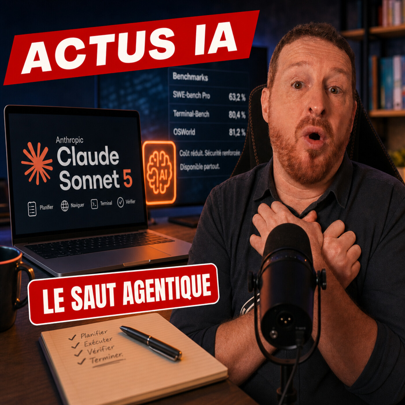 Sonnet 5, Claude Science, IA Vidéo... l'IA passe un cap episode artwork