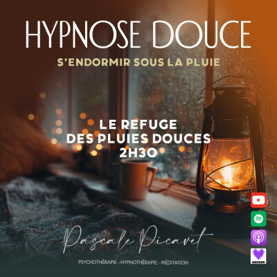 Hypnose douce pour s'endormir sous la pluie 🌧 - Le Refuge des Pluies Douces (2h30) cover