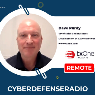 Cyber Defense Radio - txOne Networks - HotSeat - Podcast - 2023 cover