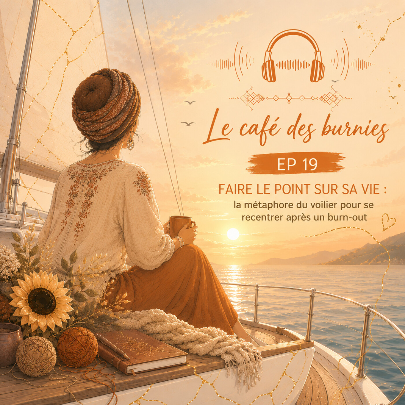 EP 19 FAIRE LE POINT SUR SA VIE : la métaphore du voilier pour se recentrer après un burn-out
