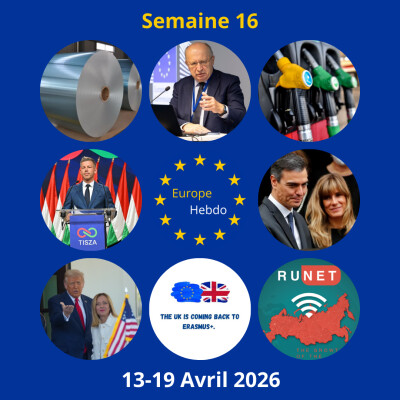 Accord sur l'import d'acier, défaite d'Orban et isolation d'internet en Russie cover