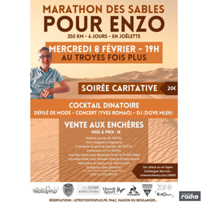 L'INFO DU JOUR - Vente aux enchères pour Enzo cover