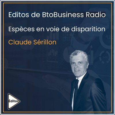 Espèces en voie de disparition | Claude Sérillon, Journaliste, écrivain et auteur de "Journal 2020" aux éditions Cent Mille Milliards cover