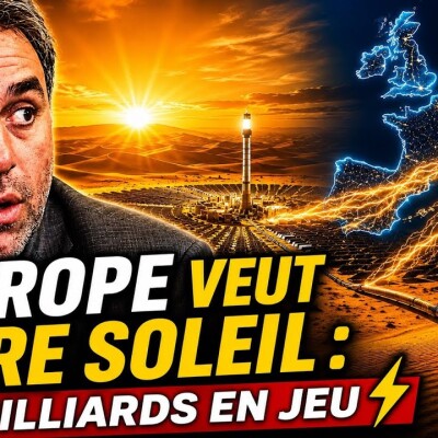 Notre Sahara vaut des milliards : pourquoi l’Europe en a ABSOLUMENT besoin cover