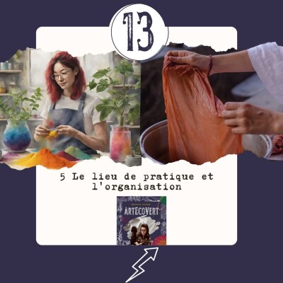 Booster sa pratique de la couleur végétale - 5 Le lieu de pratique et l'organisation cover