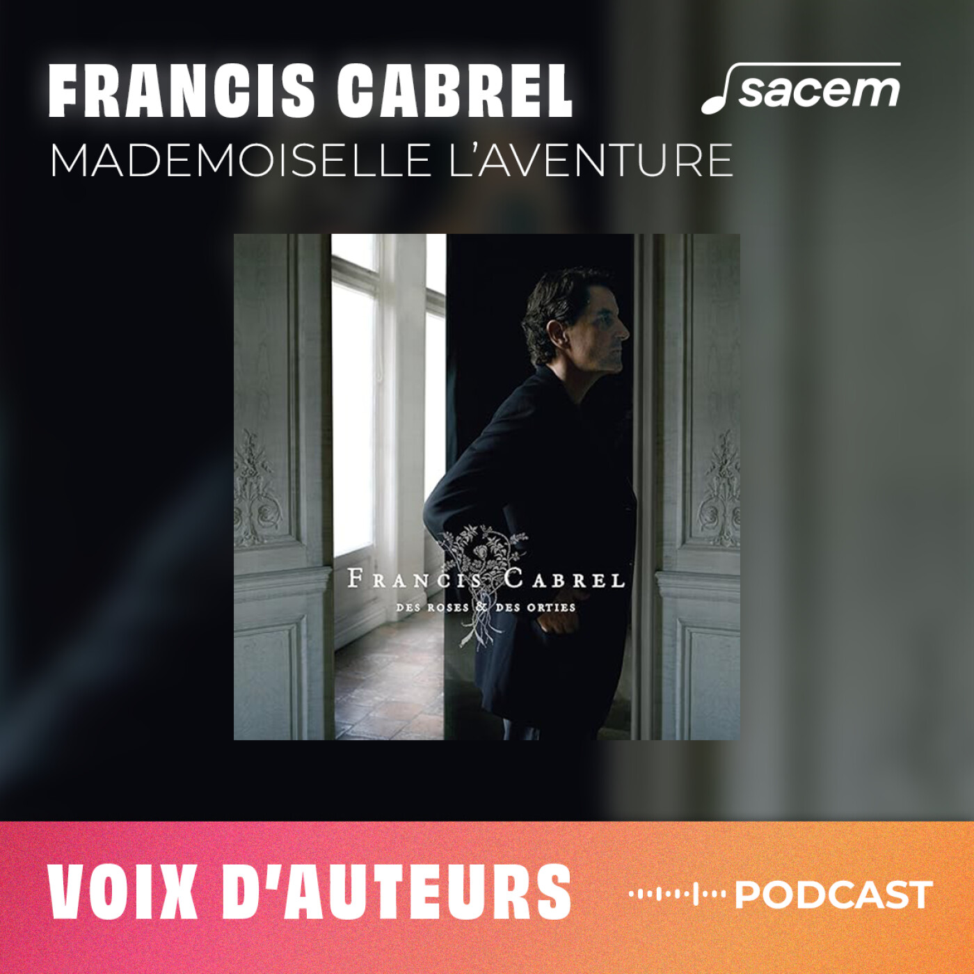 Francis Cabrel #18 : Mademoiselle l'aventure - Voix d'auteurs
