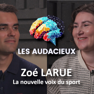 Zoé Larue : la nouvelle voix du sport cover