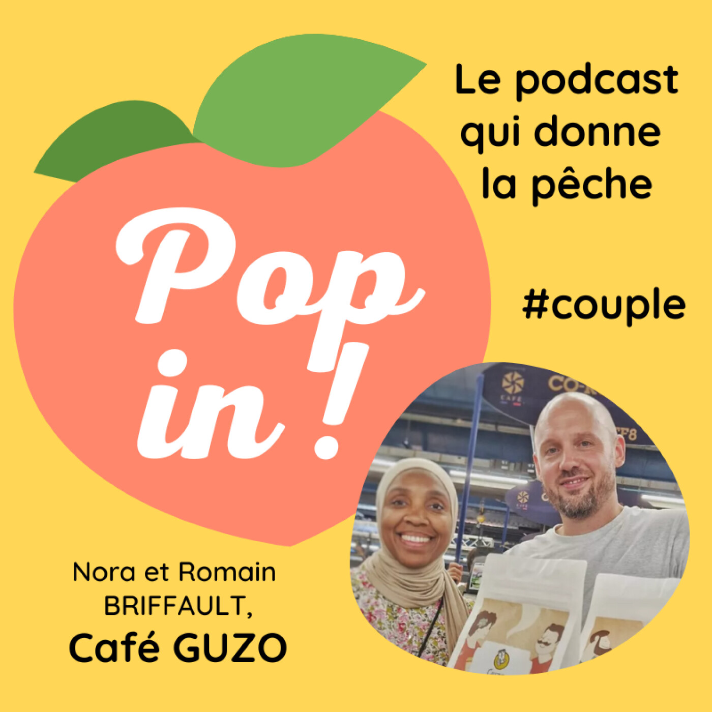 Entreprendre en couple dans le Café - Nora et Romain Briffault