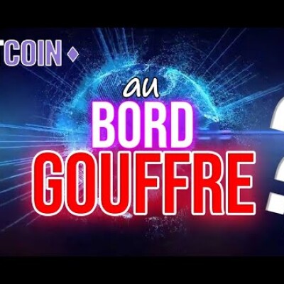 🚨BITCOIN : ON CHUTE MAIS FAUT-IL AVOIR PEUR DE SAUTER ? - ANALYSE CRYPTO BTC cover
