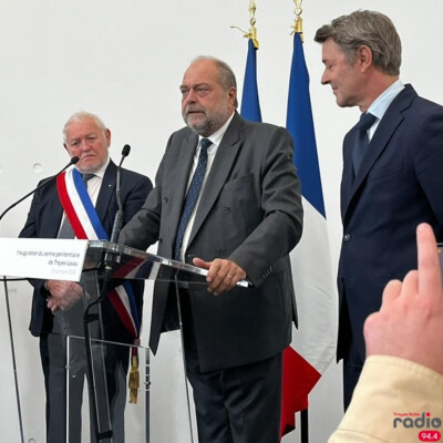 L'INFO DU JOUR - Le ministre de la Justice, Éric Dupond-Moretti, était hier après-midi à Lavau cover